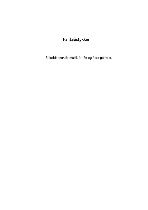 Fantasistykker