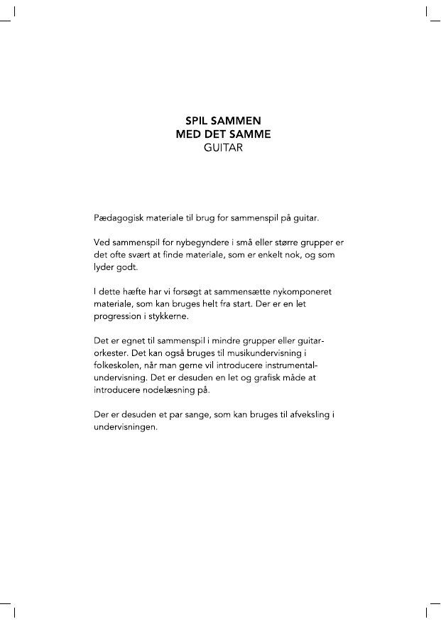 Spil sammen 1